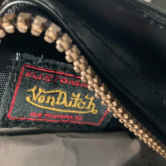 Von Dutch black clutch purse - Picture 3 of 4